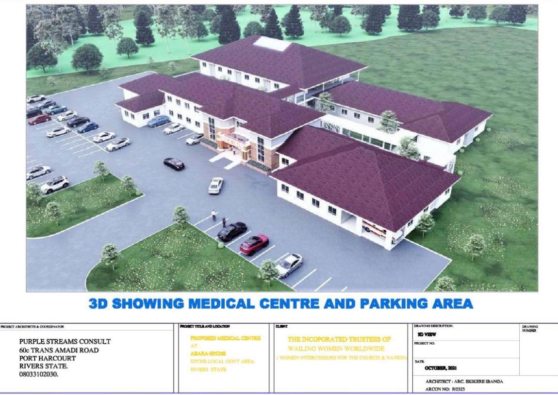 Medical centre rendering